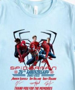 Spiderman 20th Anniversary 2002 2022 Shirt 1 Spiderman 20th Anniversary 2002 2022 Shirt 2