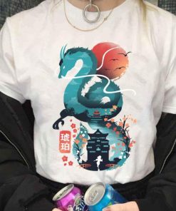 Spirit Away Haku Dragon Chihiro Shirt 1