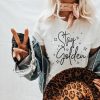 Stay Golden Sublimation Design Boho Retro Shirt