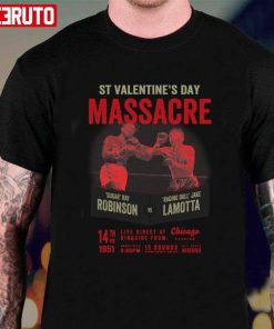 Sugar Ray Robinson Vs Jake Lamotta Shirt 1