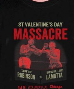 Sugar Ray Robinson Vs Jake Lamotta Shirt 1 Sugar Ray Robinson Vs Jake Lamotta Shirt 2