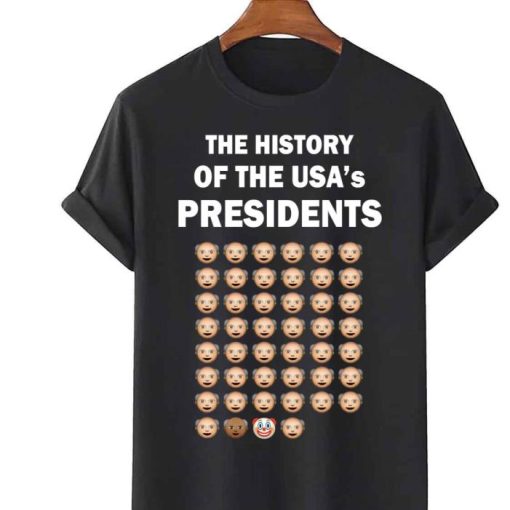 The History Of The Usa Presidents Emoji Style Biden Clown Shirt