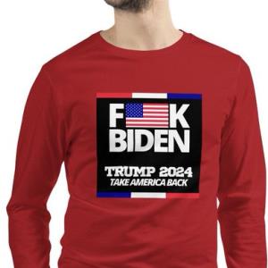 Trum 2024 take america back Freak biden Flag Shirt