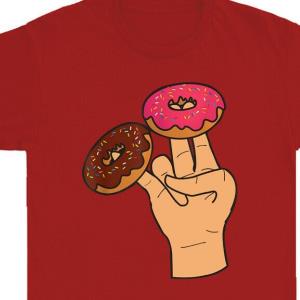 Two In The Pink One Stink Funny Donuts Joke Gift Shirt