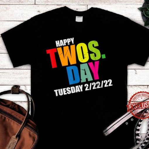 Twosday February 2nd 2022 22222 Souvenir Happy Twosday 2022 Shirt