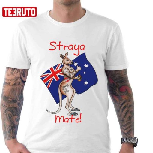 Ultimate Straya Australia Design Mate Wack It Shirt