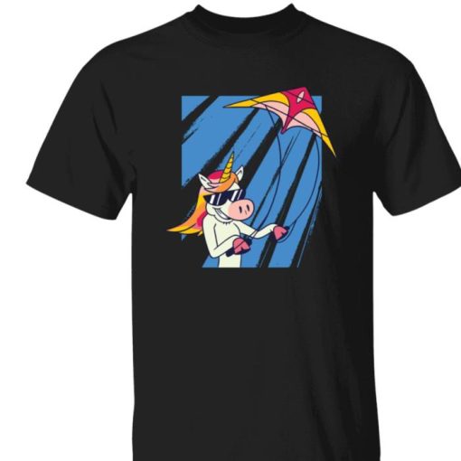 Unicorn Flying Kite Shirt