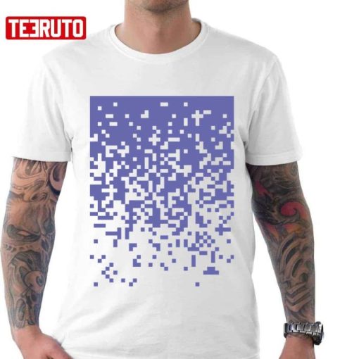Veri Peri And White Pixel Shirt