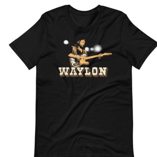 WAYLON JENNINGS Fan Art Graphic Shirt