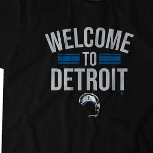 WELCOME TO DETROIT Motor City looking to get a W Shirt WELCOME TO DETROIT Motor City looking to get a W Shirt