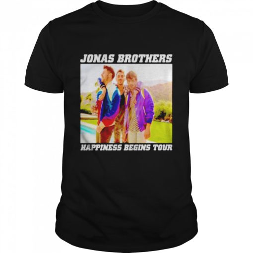 jonas Brothers Happiness begins tour shirt