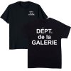 Dept De La Galerie Front And Back Print Tshirt