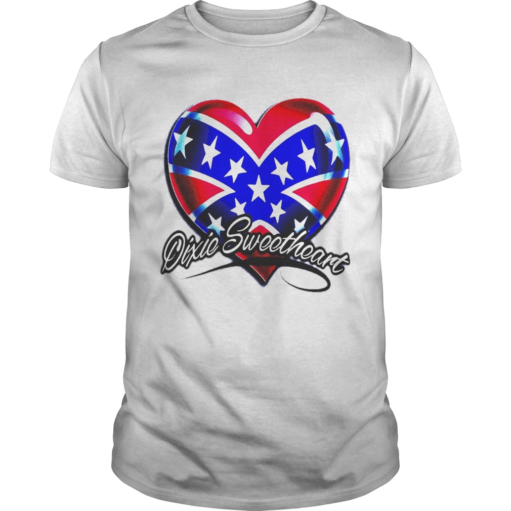 Dixic sweetheart heart american happy independence day shirt Dixic sweetheart heart american happy independence day shirt