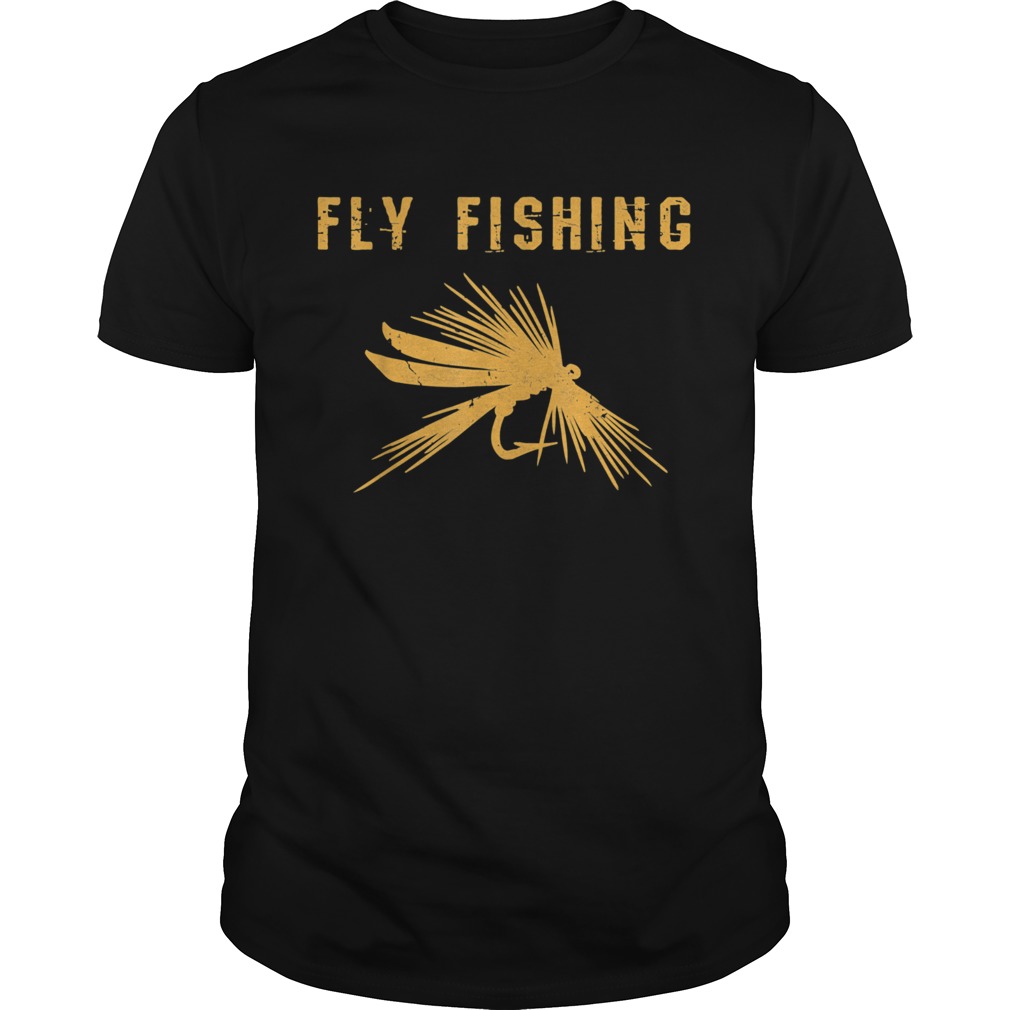 Fliegenfischen Geschenk Angler Fly Fishing mit Fliege Herren shirt Fliegenfischen Geschenk Angler Fly Fishing mit Fliege Herren shirt