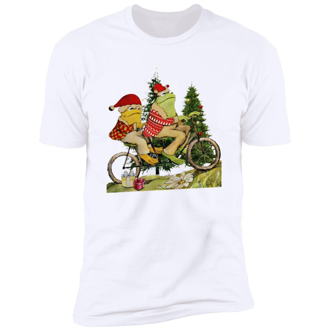 Frog And Toad On The Bike Christmas Shirt Frog And Toad On The Bike Christmas Shirt