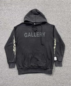 Gallery Dept Black Hoodie 2