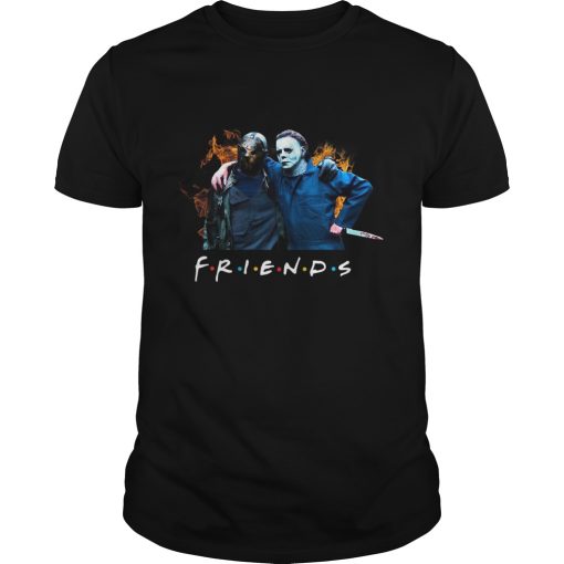 Jason Voorhees vs Michael Myers Friends shirt