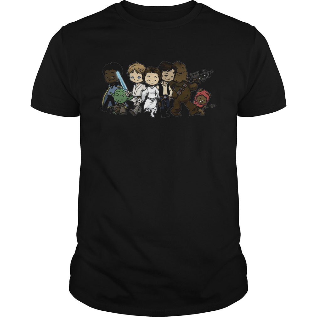 Jedi Star Wars Chibi Characters shirt Jedi Star Wars Chibi Characters shirt