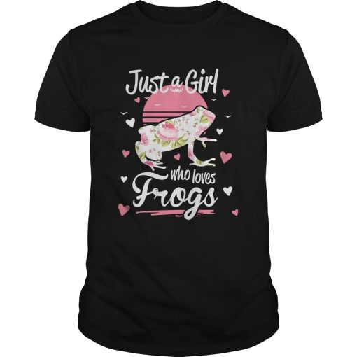 Just A Girl Who Loves Frogs shirt