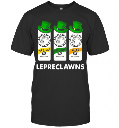 Lepreclawns Pot Gold Shamrock Lucky St. PatrickS Day T-Shirt