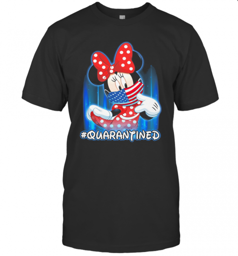 Minnie Mouse Face Mask Quarantined T-Shirt