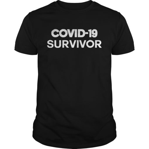 covid19 survivor 2020 black shirt