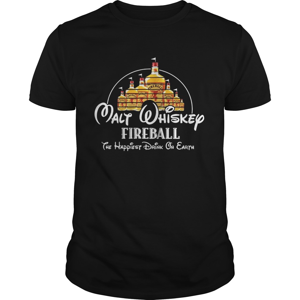 Walt Whiskey Fireball The Happiest Drink On Earth shirt Walt Whiskey Fireball The Happiest Drink On Earth shirt