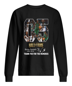 05 Hall of Fame Kevin Garnett 1995 2016 signature shirt 1 05 Hall of Fame Kevin Garnett 1995 2016 signature shirt 2