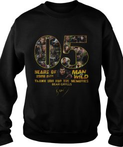 05 Years Of Man Vs Wild 2006 2011 Thank You For The Memories Bear Grylls Signature shirt 1 05 Years Of Man Vs Wild 2006 2011 Thank You For The Memories Bear Grylls Signature shirt 2