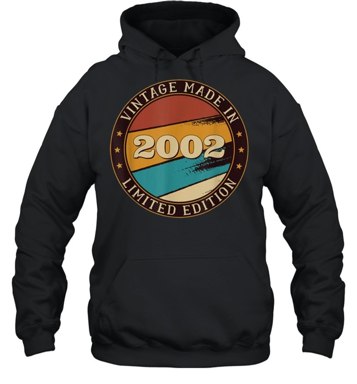 19 Years Old Vintage Classic Made In 2002 19th Birthday Shirt 19 Years Old Vintage Classic Made In 2002 19th Birthday Shirt