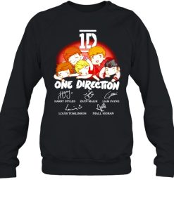1D One Direction signatures shirt 2