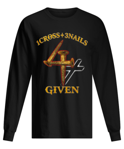 1cross 3nails Give shirt 1