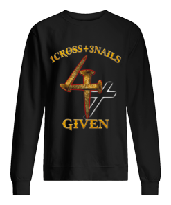 1cross 3nails Give shirt 2