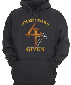 1cross 3nails Give shirt 3