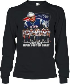 20 Years 2000 2020 Thank You Tom Brady Signature shirt 1