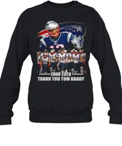 20 Years 2000 2020 Thank You Tom Brady Signature shirt 1 20 Years 2000 2020 Thank You Tom Brady Signature shirt 2