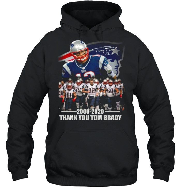 20 Years 2000 2020 Thank You Tom Brady Signature shirt 20 Years 2000 2020 Thank You Tom Brady Signature shirt