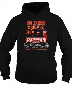 20 years of Zac Brown band 2002 2022 signatures shirt 2 20 years of Zac Brown band 2002 2022 signatures shirt 3