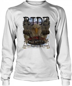 2022 Daytona Beach Bike Week Ride The Rally Eagle Front Art Shirt 1