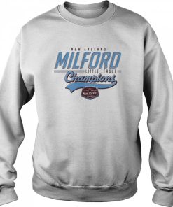 2022 Little League Softball World Series White Milford New England Champs T Shirt 2