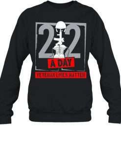22 A Day Veteran Lives Matter shirt 2