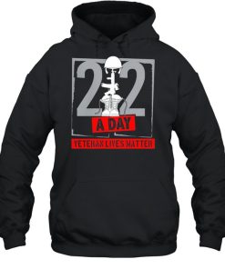 22 A Day Veteran Lives Matter shirt 3
