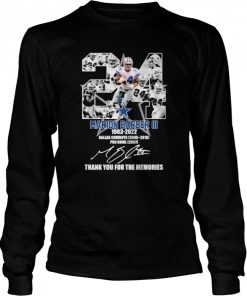 24 Marion Barber Iii 1983 2022 Dallas Cowboys 2005 2010 Pro Bowl 2007 Thank You Memories Signature Shirt 1