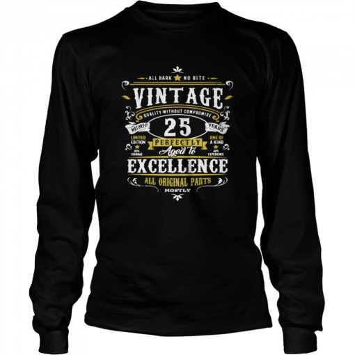 25 Geburtstag Geschenk for Manner Alter 25 Jahre Langarmshirt Shirt