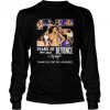 25 Years Of Beyonce 1997-2022 Signatures Thank You For The Memories Shirt
