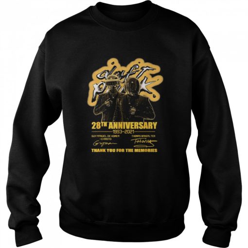 28th Anniversary Daft Pulp Punk Signature Shirt