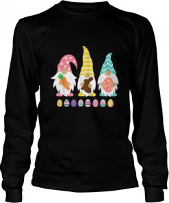 3 Easter Gnomes Pastel Spring Bunny T Shirt 1