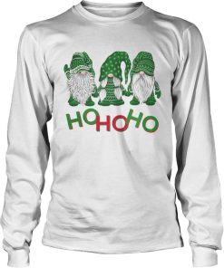 3 wise gnomes christmas pajamas holiday ho ho ho 2020 shirt 2
