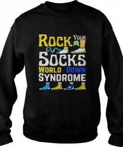 321 World Down Syndrome Day 2022 Awareness Socks Down shirt 2