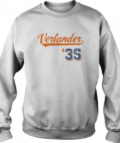35 Verlander Justin Verlander Script Vintage shirt 2